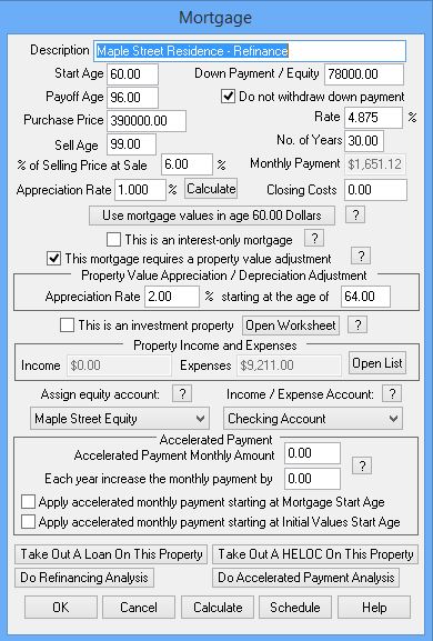 Mortgage Dialog Example