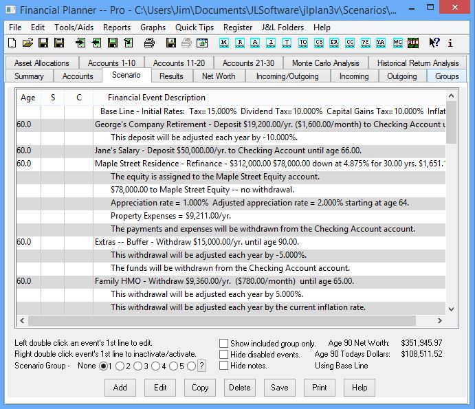 Scenario Folder Example